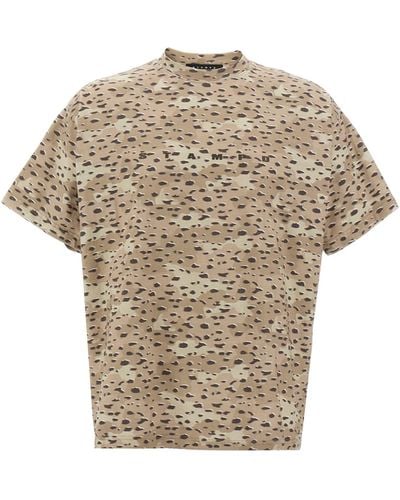 Stampd T-Shirt Camo Leopard - White