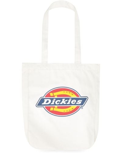 Dickies Icon Canvas Tote Bag - White