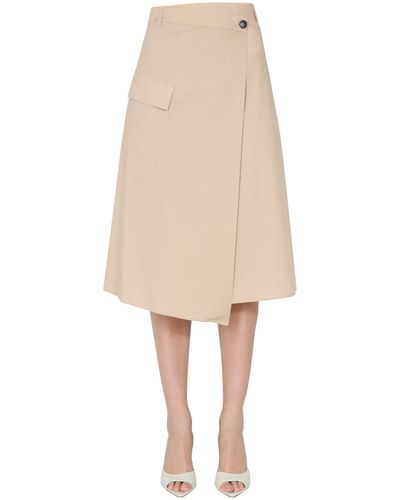 Woolrich Poplin Skirt - Natural