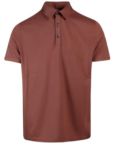 Kiton Polo Shirt - Brown