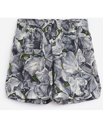 sunflower Silk Shorts Shorts - Multicolor