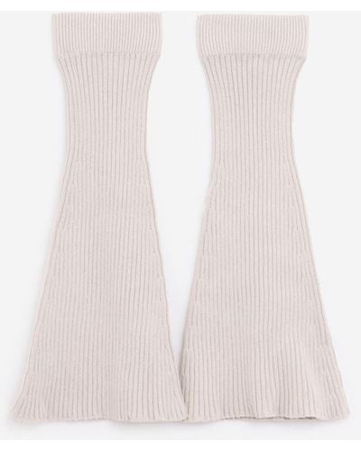 Our Legacy Knitted Gaiter Accessory - Natural