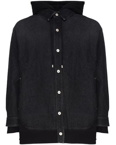 Loewe Hooded Jacket - Black