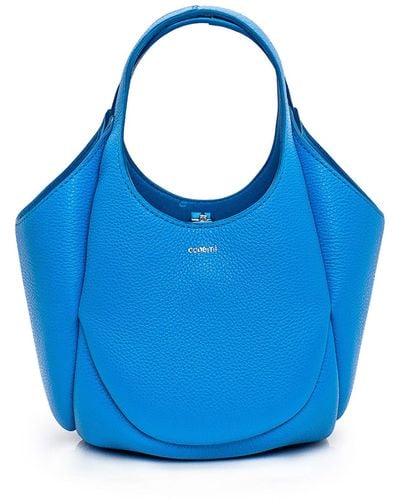 Coperni Swipe Bucket Mini Bag - Blue