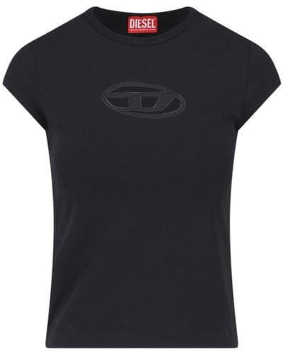 DIESEL T-angie T-shirt Black