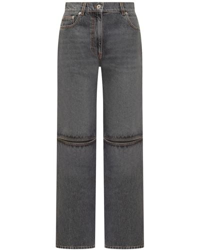 JW Anderson Bootcut Jeans - Gray
