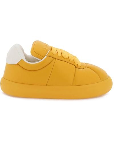Marni Leather Bigfoot 2.0 Sneakers - Yellow