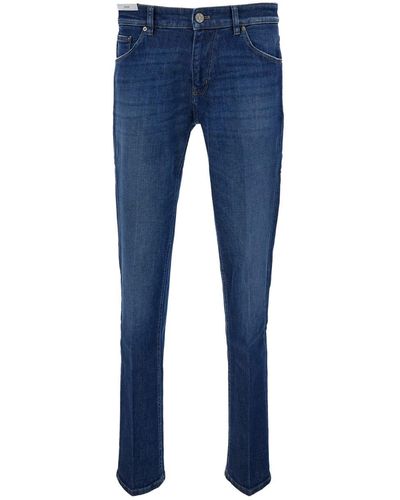 PT01 Medium Waisted Jeans - Blue