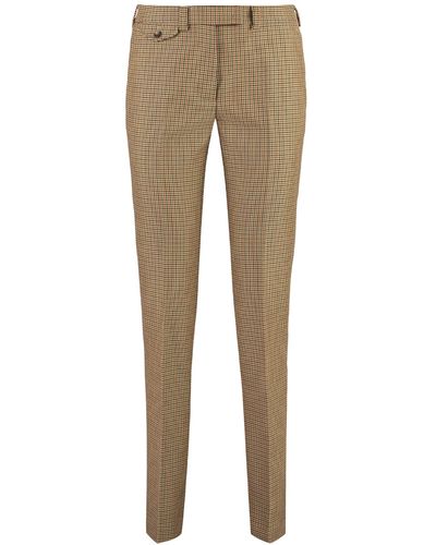 Bally Houndstooth Trousers - Natural