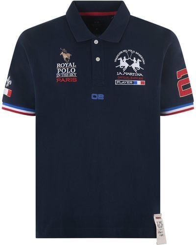 La Martina Polo Shirt - Blue