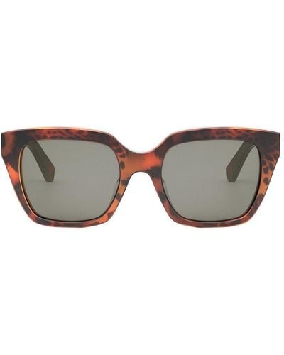 Celine Butterfly Frame Sunglasse - Brown