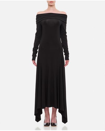 Max Mara Gerla Long Sleeve Dress - Black