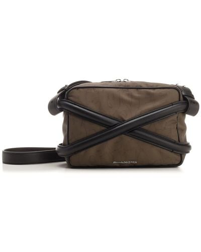 Alexander McQueen Harness Camera Bag - Brown
