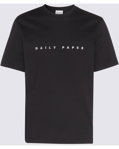 Daily Paper Cotton T-Shirt - Black