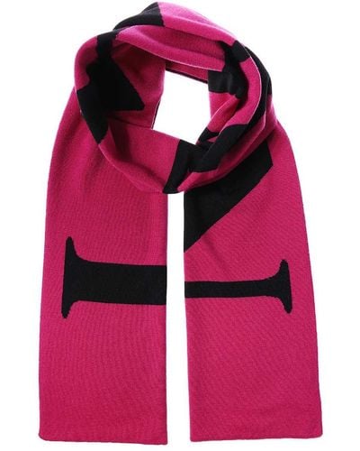 Lanvin Wool Scarf - Pink