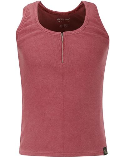 Martine Rose Folded Top - Red