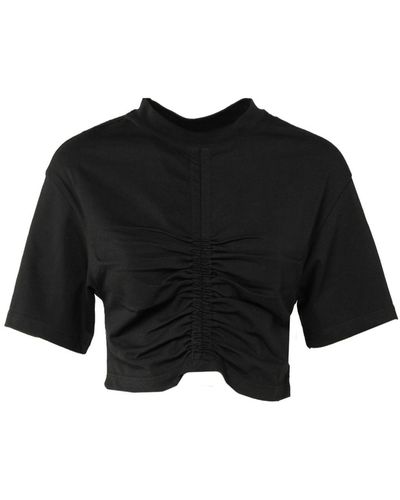 Semicouture Cotton T-Shirt - Black