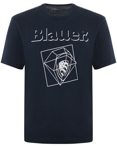 Blauer T-Shirt - Blue