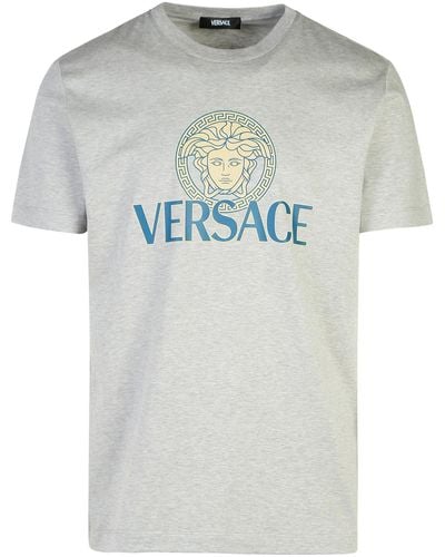 Versace Cotton T-Shirt - Grey