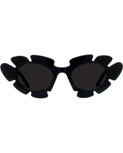Loewe X Paula's Ibiza 47mm Flower Sunglasses - Black