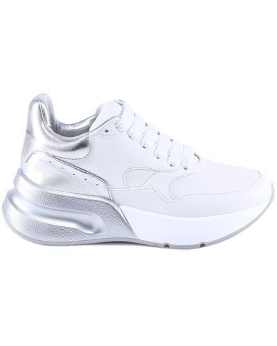 Alexander McQueen Runner Lace-up Sneakers - White