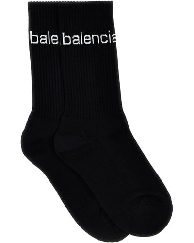 Balenciaga Bal.com Socks - Black
