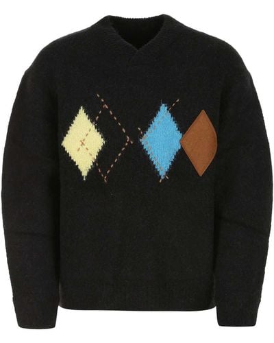 Adererror Acrylic Blend Sweater - Black