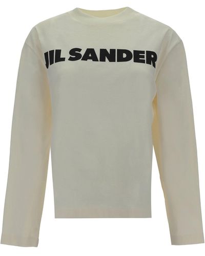 Jil Sander Long Sleeve Jersey - White