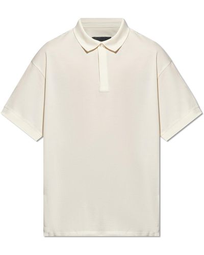 Y-3 Cotton Polo Shirt - White