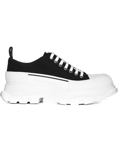 Alexander McQueen Tread Slick Low Sneakers - White