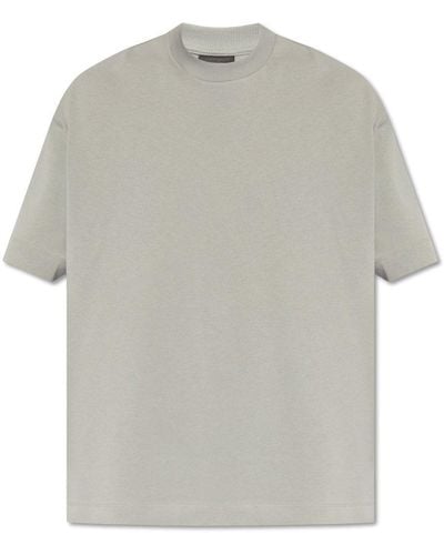 Emporio Armani T-shirt With Logo, - Gray