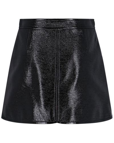 Courreges Mini Skirt Reedition - Black