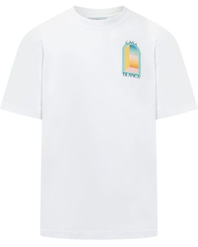 Casablancabrand Printed T-Shirt - White