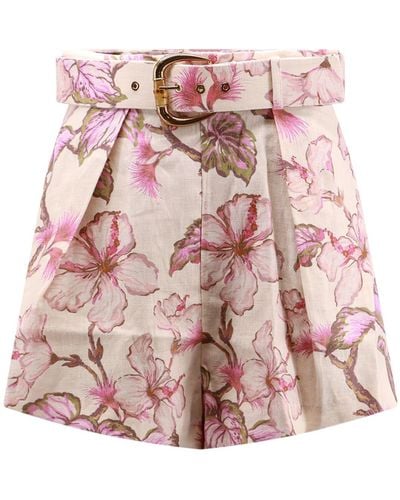 Zimmermann Shorts - Pink