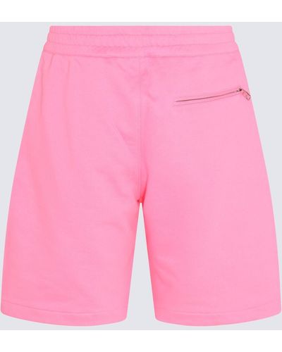 Alexander McQueen Cotton Track Pants - Pink