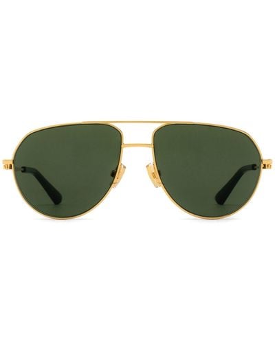 Bottega Veneta Bv1302S Sunglasses - Green
