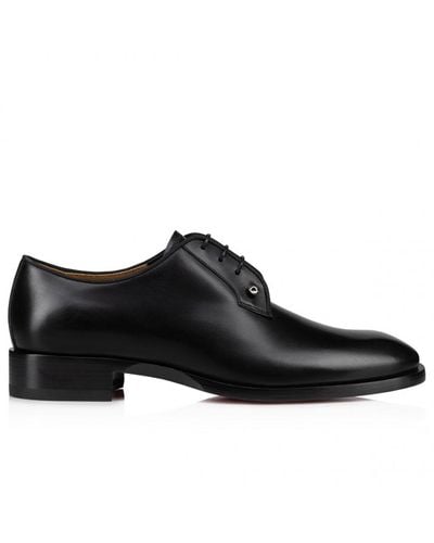 Christian Louboutin Leather Derby - Black