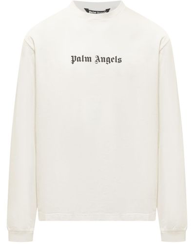 Palm Angels T-Shirts - White