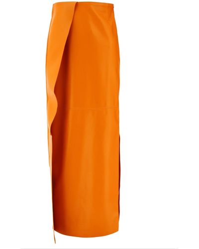Nanushka "neve" Skirt - Orange
