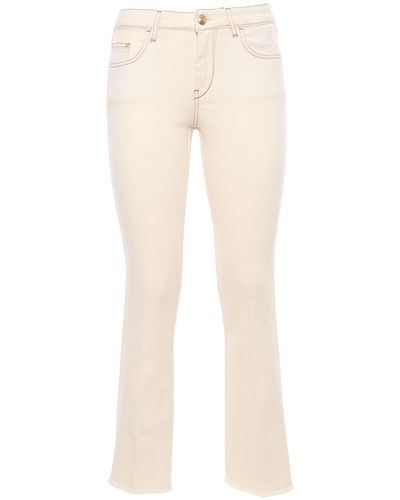 Fay Colored Jeans - Natural