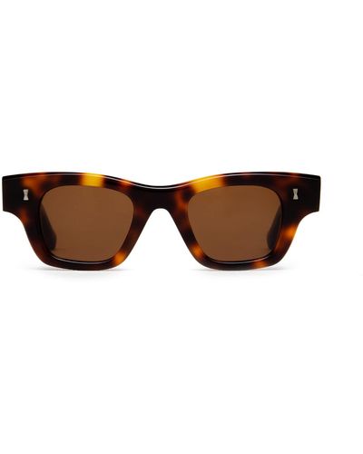 Cubitts Iceni Sun Dark Turtle Sunglasses - Brown