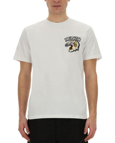 KENZO "Tiger Varsity" T-Shirt - White