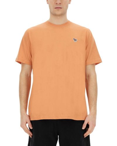PS by Paul Smith Zebra T-Shirt - Orange