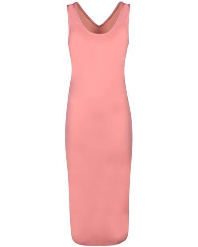 IRO Peach Long Cotton Dress - Pink