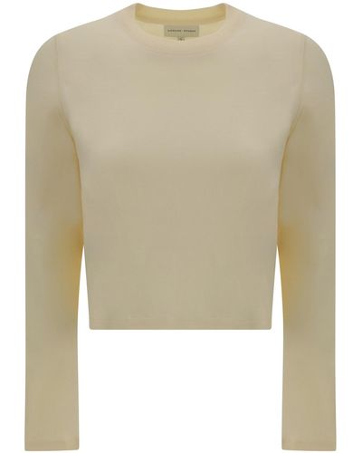 Loulou Studio Long Sleeve Jersey - Natural