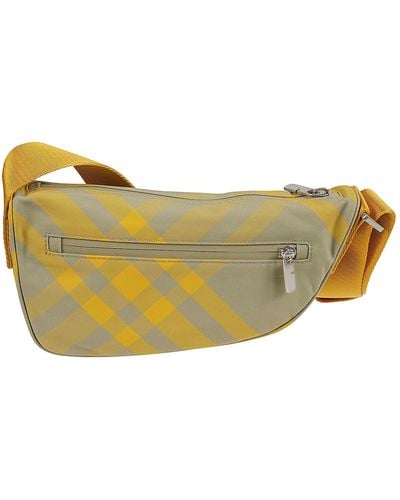 Burberry Shield Shoulder Bag - Yellow