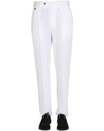 Lardini Poplin Pants - White