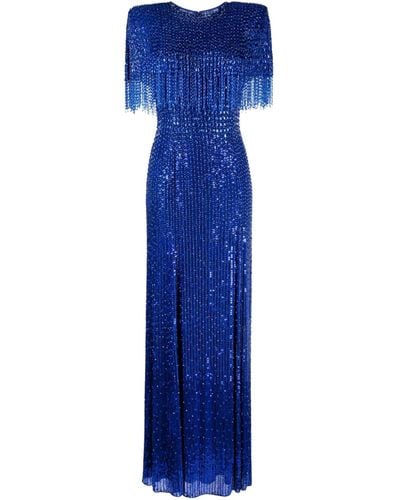 Jenny Packham Lyla Dress - Blue