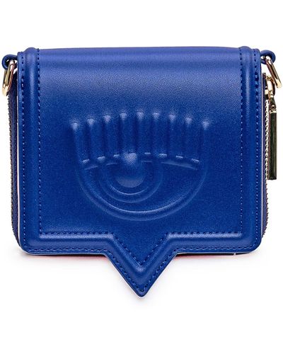 Chiara Ferragni Eyelike Wallet - Blue