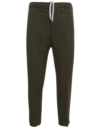 Etro jogging Special Pants W/side Band - Green